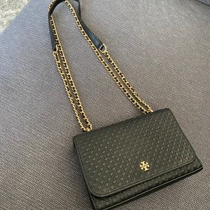 Tory Burch Quilted Leather Crossbody Bag